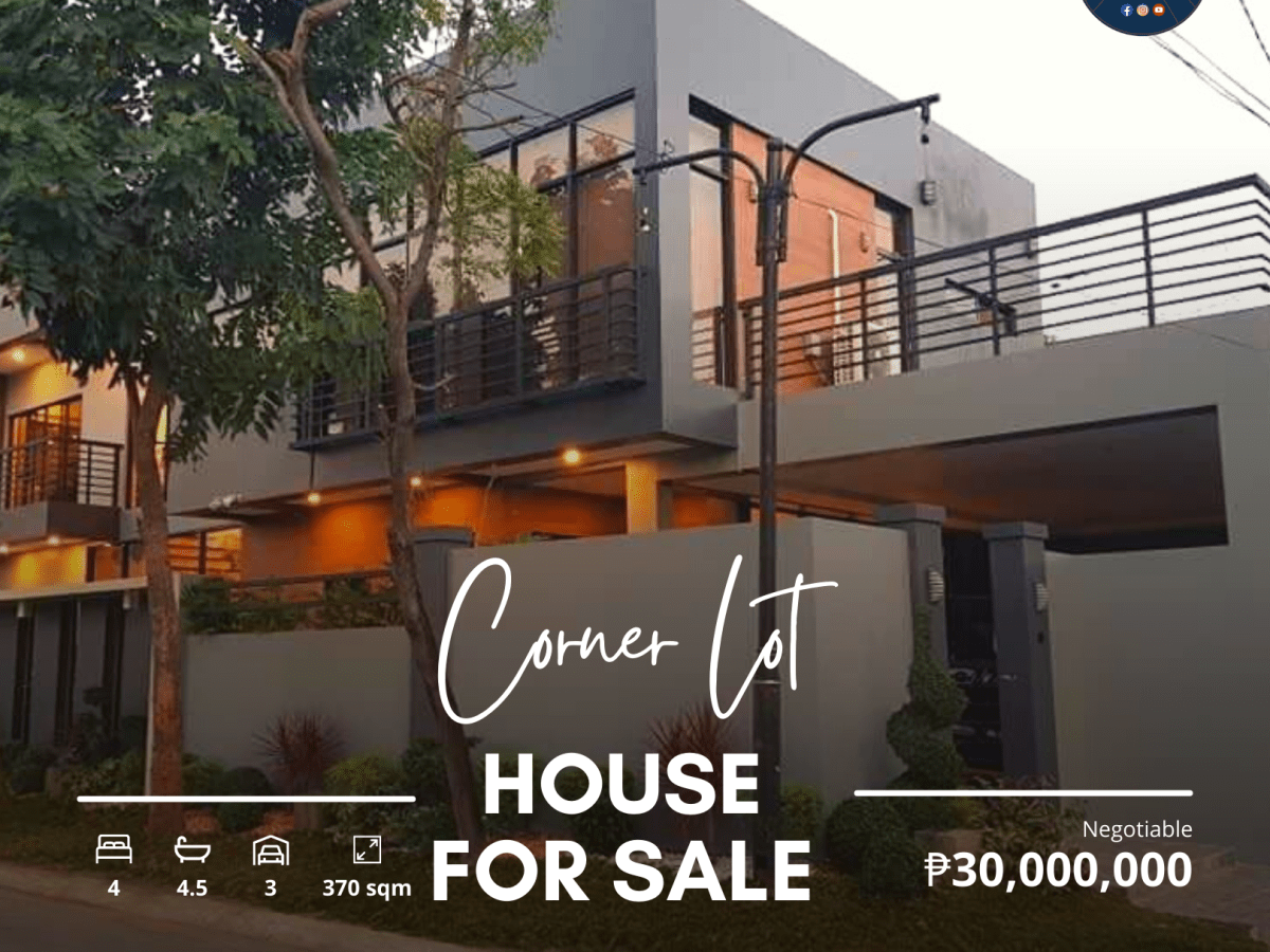 4 Bedroom House & Lot in Las Piñas, Metro Manila [For&nbsp;Sale]