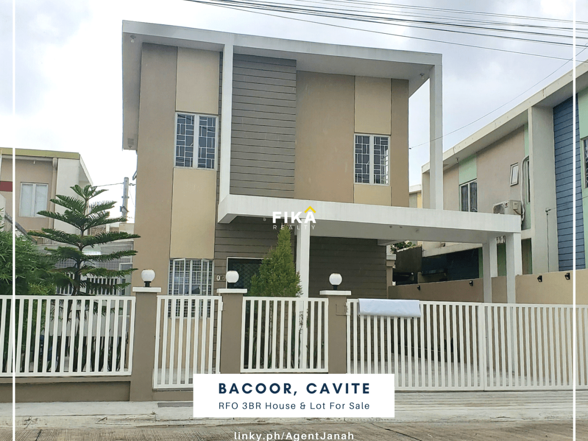 Newly Renovated Minimalist House & Lot in Bacoor, Cavite [For&nbsp;Sale]