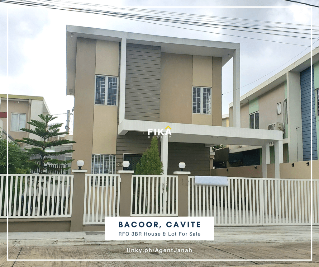 Newly Renovated Minimalist House & Lot in Bacoor, Cavite [For&nbsp;Sale]